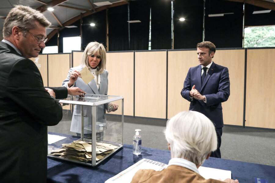 Emmanuel Macron présent au Touquet pour voter, ce 19 juin 