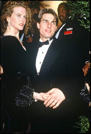 Nicole Kidman et Tom Cruise le 27 mars 1991