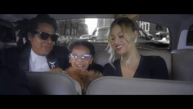Beyoncé, Jay-Z et leur fille Blue Ivy dans la publicité Tiffany & Co en 2021 