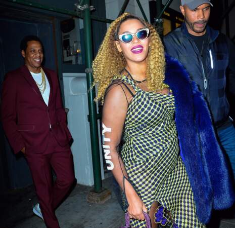 Beyoncé et son mari en route pour le cinéma en 2017