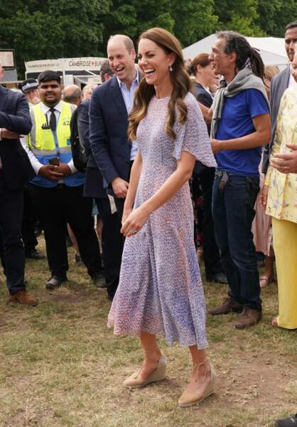 Kate Middleton fait le show sur l'hippodrome July à Newmarket, Royaume Uni, le 23 juin 