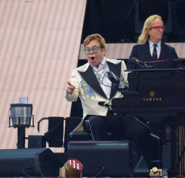 Elton John a enflammé Hype Park à Londres pour sa tournée d'adieux, le 24 juin 2022