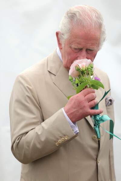 Le prince Charles et sa majesté Elisabeth II ont accordé leur patronage au Sandringham Flower Show (Royaume-Uni), le 27 juillet 2022