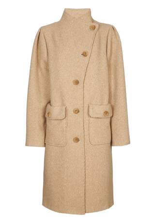 Manteau col roulé, Caroline Biss, 330€