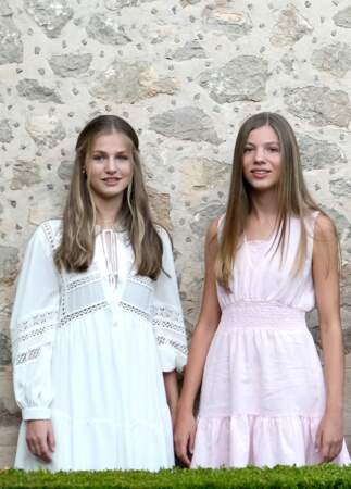 Leonor et Sofia d'Espagne : ravissantes princesses