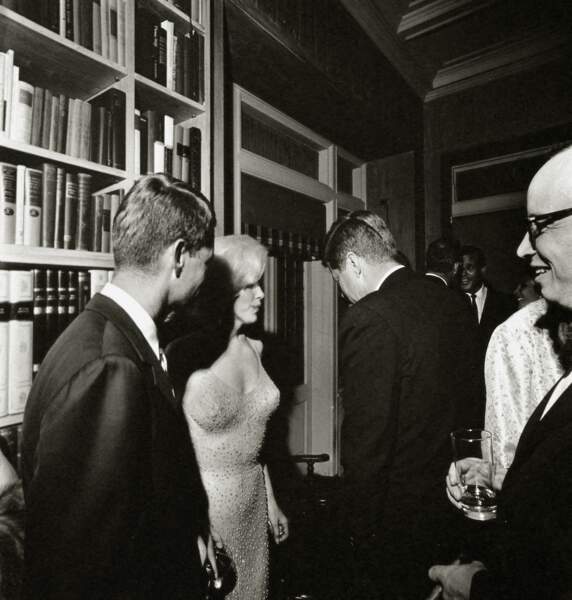 Marilyn Monroe et John F. Kennedy