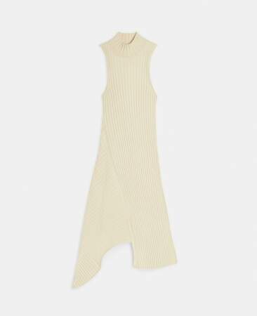 Robe en coton en maille cotelee, crème, Stella McCartney, 850 €

