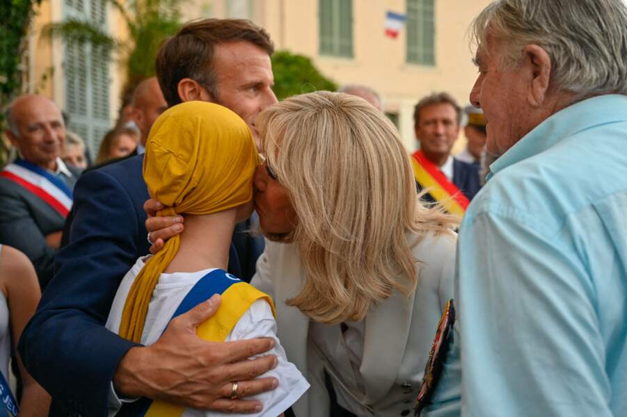 Emmanuel et Brigitte Macron