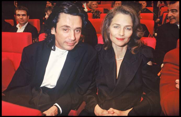 Jean-Michel Jarre et Charlotte Rampling aux Victoires de la musique en 1994 