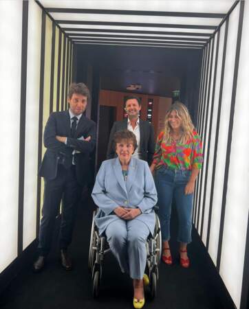 Roselyne Bachelot fait sa rentrée sur BFMTV en fauteuil roulant, le 29 août 2022