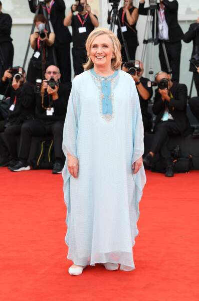 Hillary Clinton - Les célébrités assistent à la soirée d'ouverture du 79 ème festival international du film de Venise. Le 31 août 2022.
