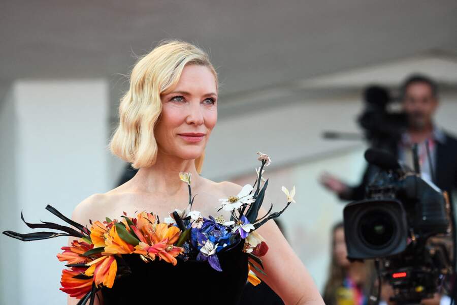 Cate Blanchett à la première de "Tar" lors de la 79ème édition du festival du film de Venise (La Mostra), le 1er septembre 2022.