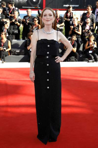 Julianne Moore à la première du film "The Eternal Daughter" lors de la 79ème édition du festival international du film de Venise, le 6 septembre 2022. 