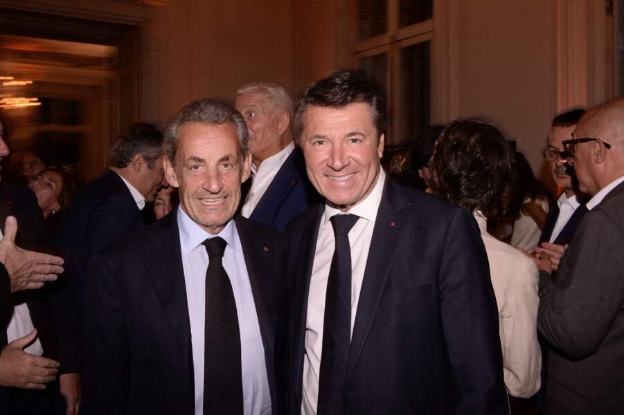 Nicolas Sarkozy a retrouvé l'un de ses fidèles supporters, Christian Estrosi, ce lundi 5 septembre
