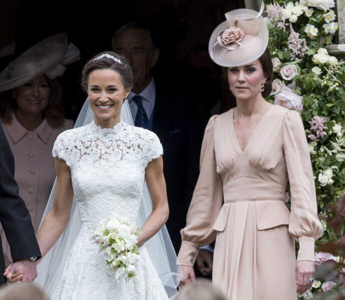 Kate Middleton au mariage de sa sœur Pippa avec James Matthews