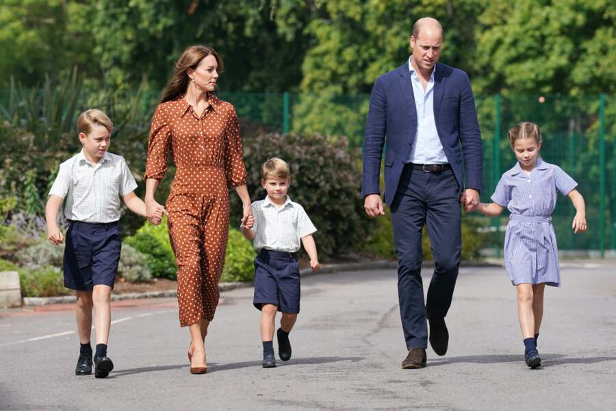 Royals first day at new school