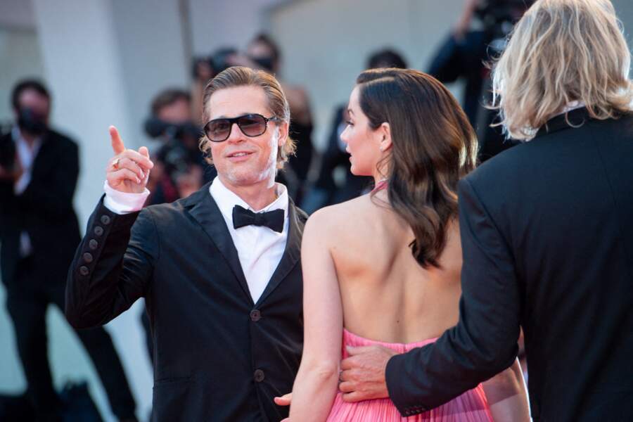 Brad Pitt, Ana De Armas, Andrew Dominik : l'acteur s'amuse avec les photographes