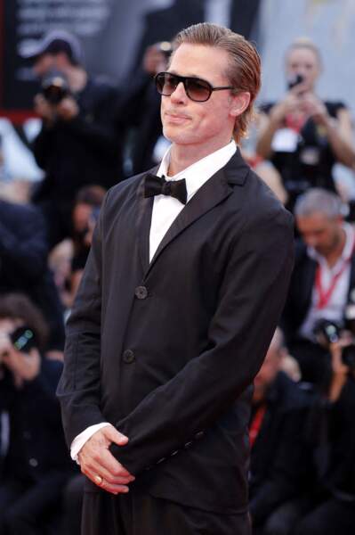 Brad Pitt, mélange de chic, de choc et de charme, lors de la 79ème édition du festival international du film de Venise, la Mostra le 8 septembre 2022.