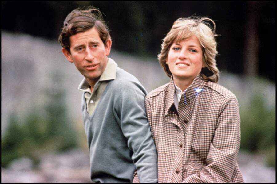 Le roi Charles III et Lady Diana