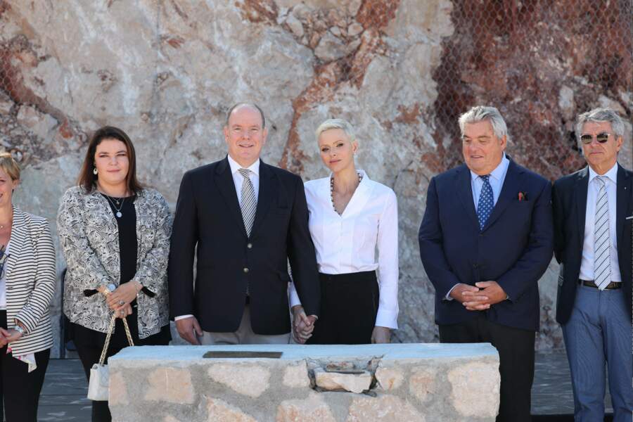 Charlène de Monaco devient présidente de la SPA. La princesse Charlène de Monaco était accompagné du prince Albert II de Monaco. Le 12 septembre 2022.