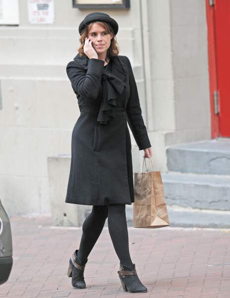 La princesse Eugenie d'York se promene dans les rues de New York le 29 octobre 2013