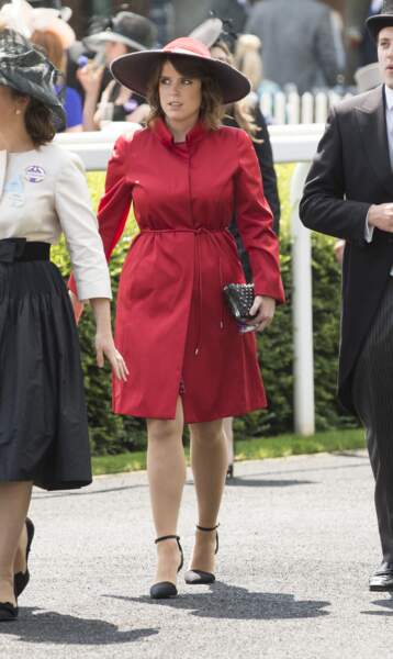 La princesse Eugenie d'York au dernier jour de la course hippique "The Royal Ascot" à Ascot. Le 20 juin 2014
