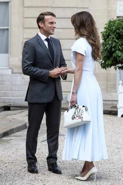 La reine Rania de Jordanie est une icône de la mode, toujours très élégante.