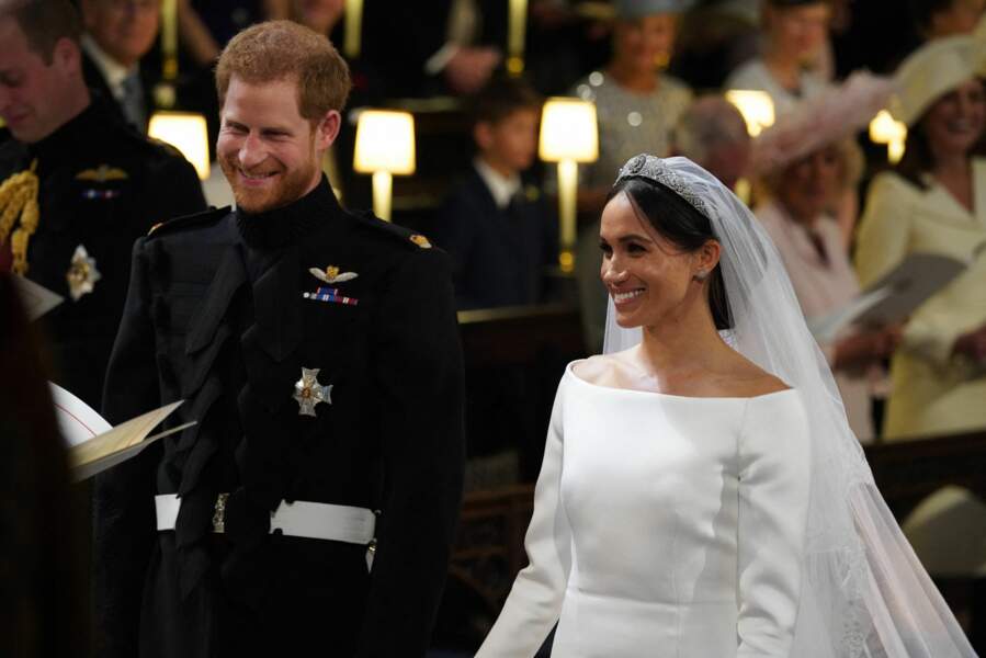 Cérémonie de mariage du prince Harry et de Meghan Markle au château de Windsor le 19 mai 2018