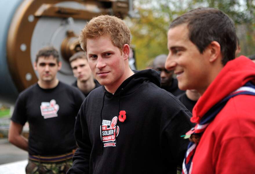 Le prince Harry, 26 ans, participe au Soldier Challenge 2011 à Londres