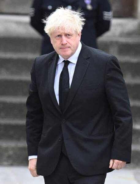 Boris Johnson, ancien Premier ministre britannique, a tenu à assister aux funérailles d'État de la reine Elizabeth II à l'Abbaye de Westminster, le 19 septembre 2022.