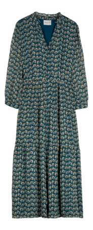 Robe imprimée bleue Carola, Maison 123, 160€