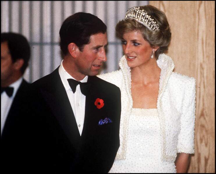 Le prince Charles et la princesse Diana en 1989