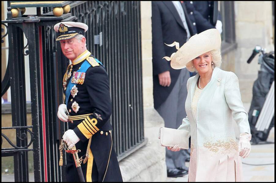 Le prince Charles et Camilla au mariage de Kate et William