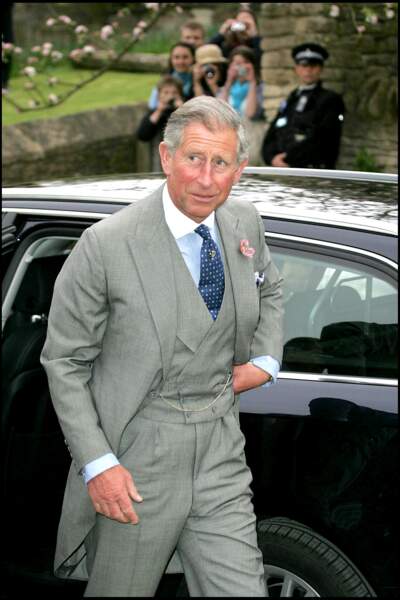 Le prince Charles au mariage de Laura Parker Bowles en 2006