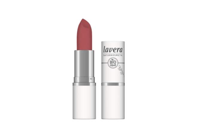 Rouge à lèvres Velvet Matt Lipstick teinte 01, Lavera, 12,40€
