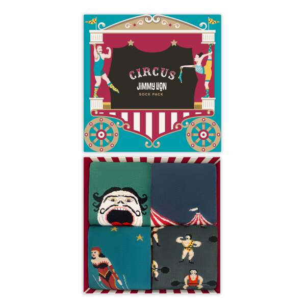 Pack de chaussettes Circus en coton mélangé, Jimmy Lion, 34,95€