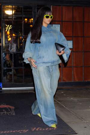 Rihanna lors de la Fashion Week à New York, le 10 septembre 2022
