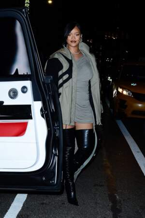 Rihanna de sortie à New York, le 24 septembre 2022