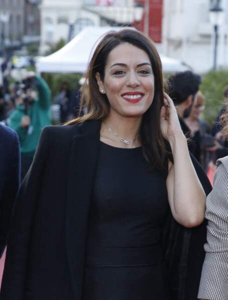 Sofia Essaïdi lors de l'ouverture du 33ème festival du Film Britannique à Dinard, au Maroc, le 29 septembre 2022