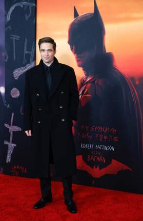Robert Pattinson lors de la première du film "The Batman" au Lincoln Center à New York, le 1er mars 2022
