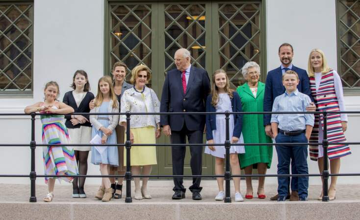 La famille royale de Norvège