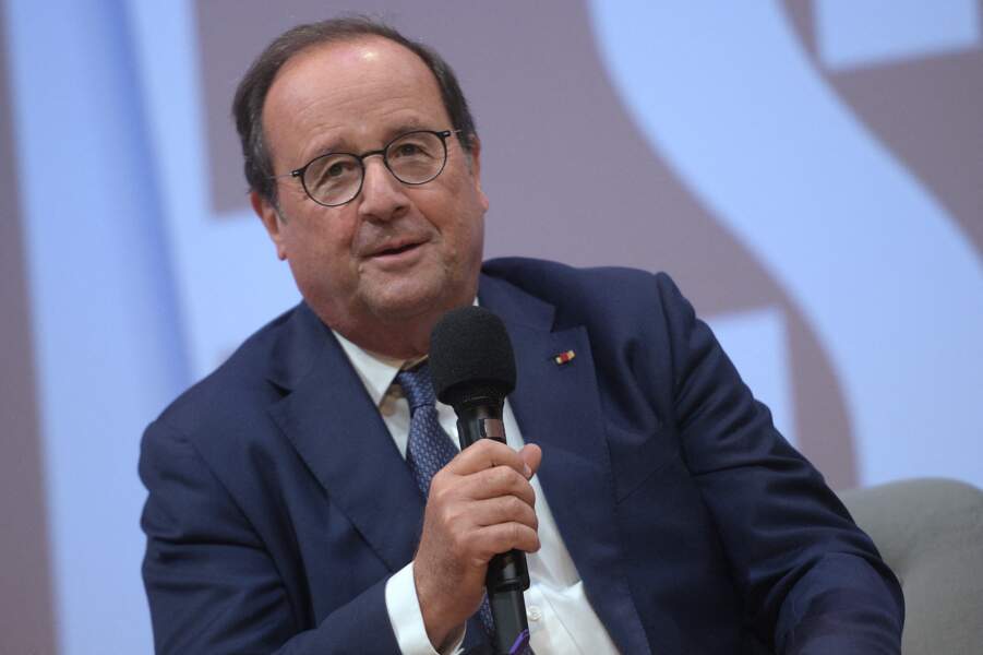 François Hollande à Paris le 22 septembre 2022