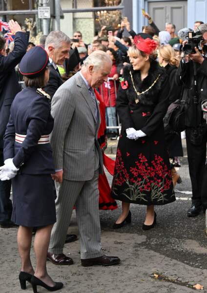 Le roi Charles III visé par des jets d'œufs lors d'une visite à York, le 9 novembre 2022