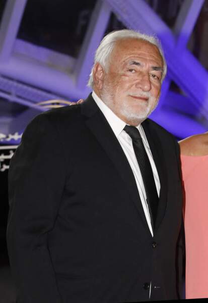 Dominique Strauss-Kahn a fait une rare apparition publique avec son épouse Myriam L'Aouffir, au 19ème Festival International du Film de Marrakech, le 11 novembre 2022.