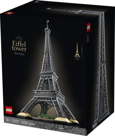 La tour Eiffel 10307, Lego, 629,99€ disponible le 25 novembre sur lego.com