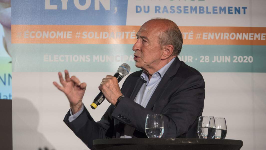 Gérard Collomb à Lyon le 23 juin 2020.