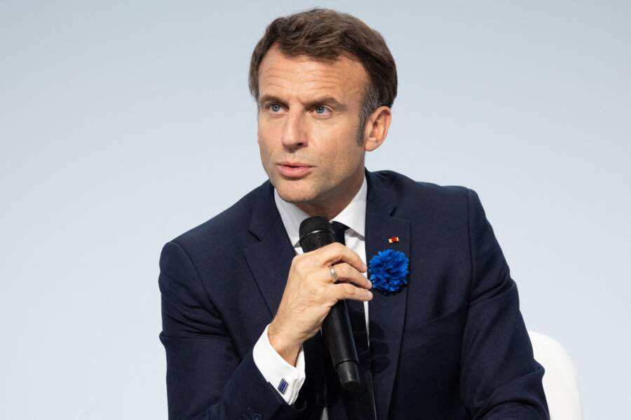 Emmanuel Macron à Paris le 11 novembre 2022
