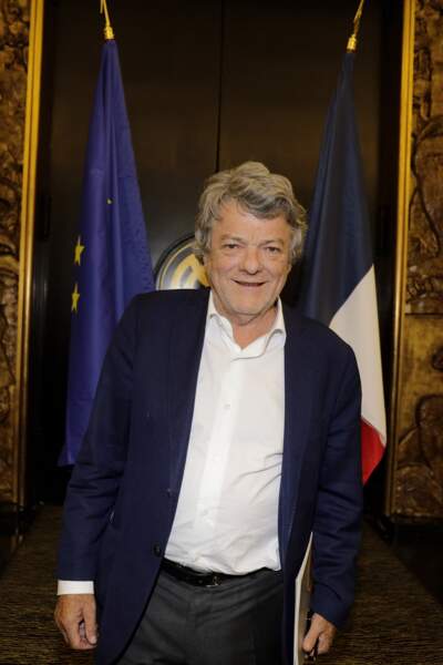 Jean-Louis Borloo lors de la conférence "Sauver l'Europe" à la maison de la Chimie à Paris, le 15 mai 2019