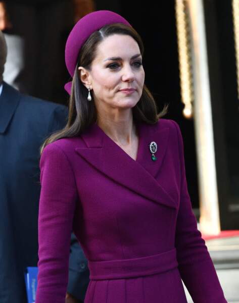 Kate Middleton est chic à souhait à Londres, le 22 novembre 2022