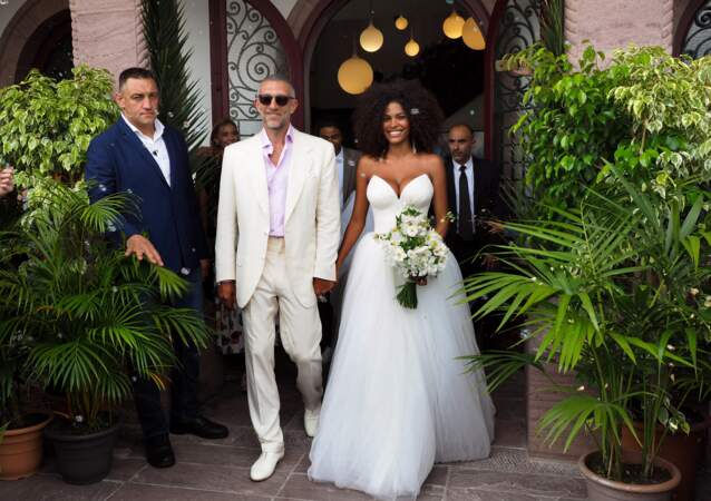 Vincent Cassel épouse Tina Kunakey en 2018